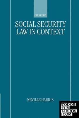 Social Security Law in Context
