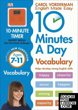 10 Minutes a Day Vocabulary : Ages 7-11