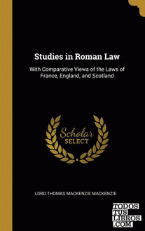 Studies in Roman Law