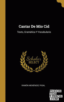 Cantar De Mío Cid Cantar De Mío Cid