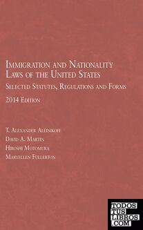 IMMIGRATION AND NATIONALITY LAWS OF THE UNITED STATES
