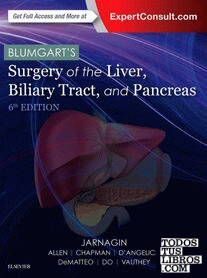 BLUMGART'S SURGERY OF THE LIVER, BILIARY TRACT AND PANCREAS