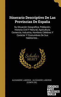 Itinerario Descriptivo De Las Províncias De España