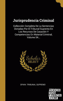 Jurisprudencia Criminal Jurisprudencia Criminal