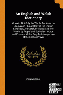 An English and Welsh Dictionary