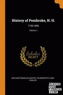 History of Pembroke, N. H.
