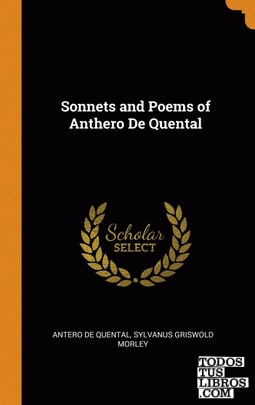 Sonnets and Poems of Anthero De Quental