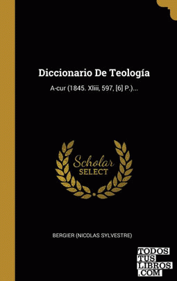Diccionario De Teología