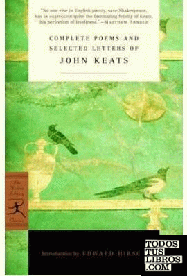 Complete Poems And Selected Letters Of John Keats