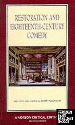 Restoration and Eighteenth& 8211;Century Comedy
