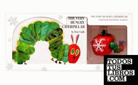 The Very Hungry Caterpillar  Board Book and Ornament PAckage