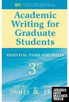 Academic Writing for Graduate Students: Essential Skills and Tasks