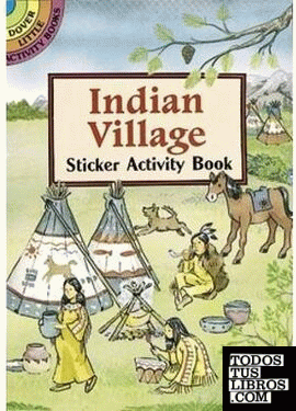 INDIAN VILLAGE STICKER ACTIVITY BOOK