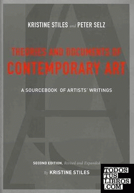 THEORIES AND DOCUMENTS OF CONTEMPORARY ART
