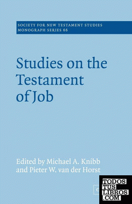 Studies on the Testament of Job