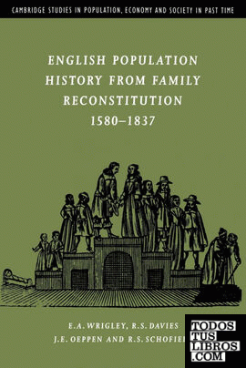 English Population History from Family Reconstitution 1580 1837