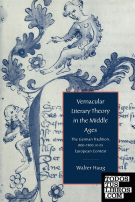 Vernacular Literary Theory in the Middle Ages