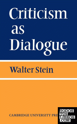Criticism as Dialogue
