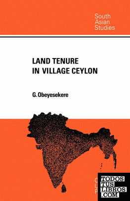 Land Tenure in Village Ceylon