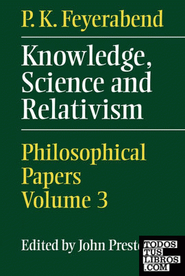 Knowledge, Science and Relativism