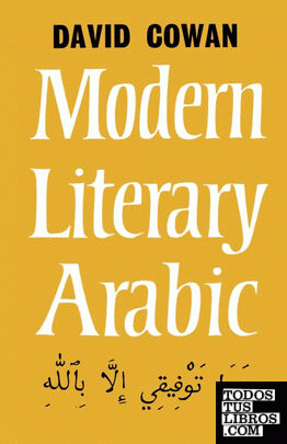 Modern Literary Arabic