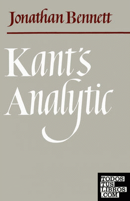 Kant's Analytic