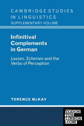 Infinitival Complements in German