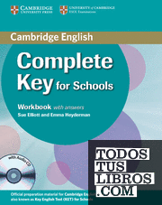 Complete Key for Schools Workbook with Answers with Audio CD