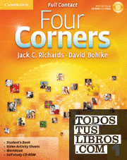Four Corners Level 1 Full Contact with Self-study CD-ROM