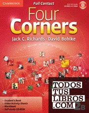Four Corners Level 2 Full Contact B with Self-study CD-ROM