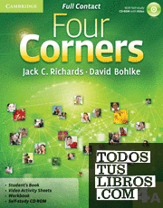 Four Corners Level 4 Full Contact A with Self-study CD-ROM