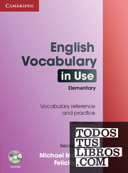English Vocabulary in Use Elementary with Answers and CD-ROM 2nd Edition
