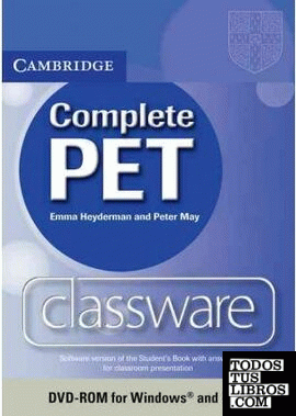 Complete PET Classware DVD-ROM