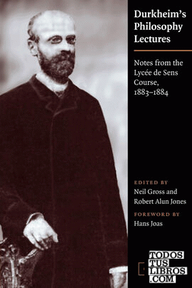 Durkheim's Philosophy Lectures