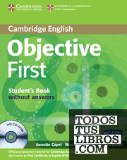 Objective First Student's Book without Answers with CD-ROM 3rd Edition