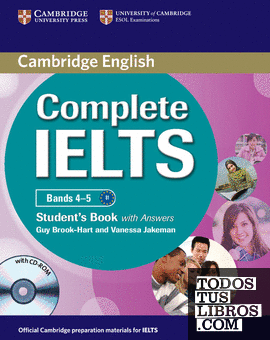 Complete IELTS Bands 4-5 Student's Pack (Student's Book with Answers with CD-ROM and Class Audio CDs (2))