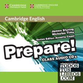 Cambridge English Prepare! Level 7 Class Audio CDs (3)