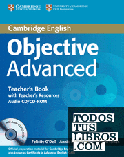 Objective Advanced Teacher's Book with Teacher's Resources Audio CD/CD-ROM 3rd Edition