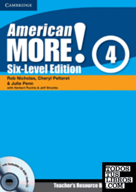 American More! Six-Level Edition Level 4 Teacher's Resource Book with Testbuilder CD-ROM/Audio CD