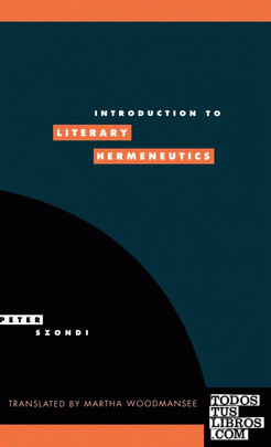 Introduction to Literary Hermeneutics