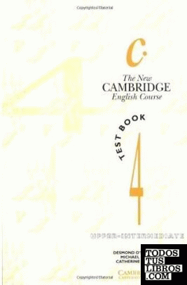 THE NEW CAMBRIDGE ENGLISH COURSE TEST BOOK 4
