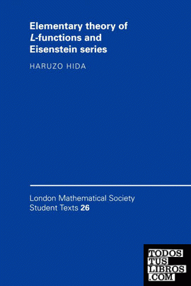 Elementary Theory of L-Functions and Eisenstein Series