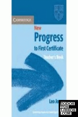 New progress to First Certificate Teacher's Book