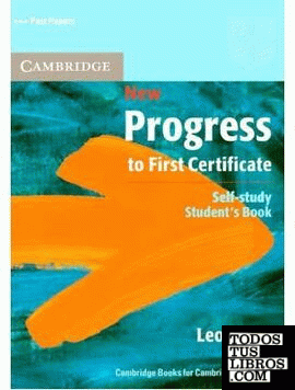 New Progress to  First Certificate Self-Study Student's book