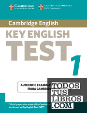 Cambridge Key English Test 1 Student's Book 2nd Edition