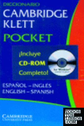Cambridge klett pocket+cd-rom ingles-español/español-ingles