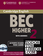 Cambridge BEC Higher 2 Self Study Pack