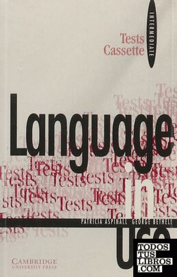 TESTS CASSETTE LANGUAGE IIN USE INTERMEDIATE