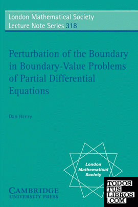 Perturbation of the Boundary in Boundary-Value Problems of Partial Differential Equations