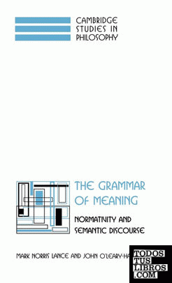 The Grammar of Meaning